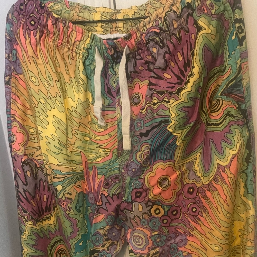 Palm angel kelidescope drawstring pants - Picture 3 of 5